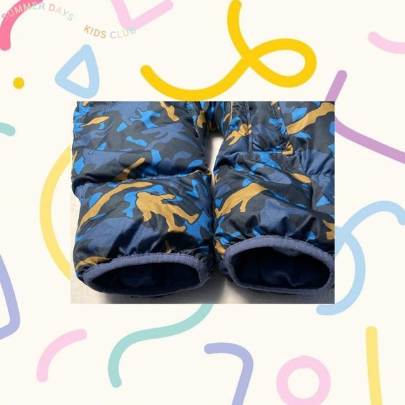 Columbia baby Infant Snuggly Bunny Bunting. 6-12M Heavyweight and warm blue camo - Picture 5 of 5